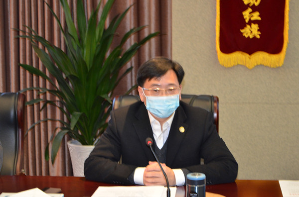 王少勇主任主持召开园区疫情防控指挥部工作会议
